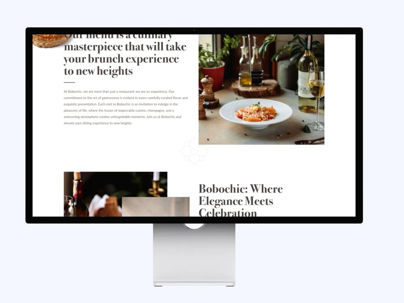 Bobochic Website website screen 1