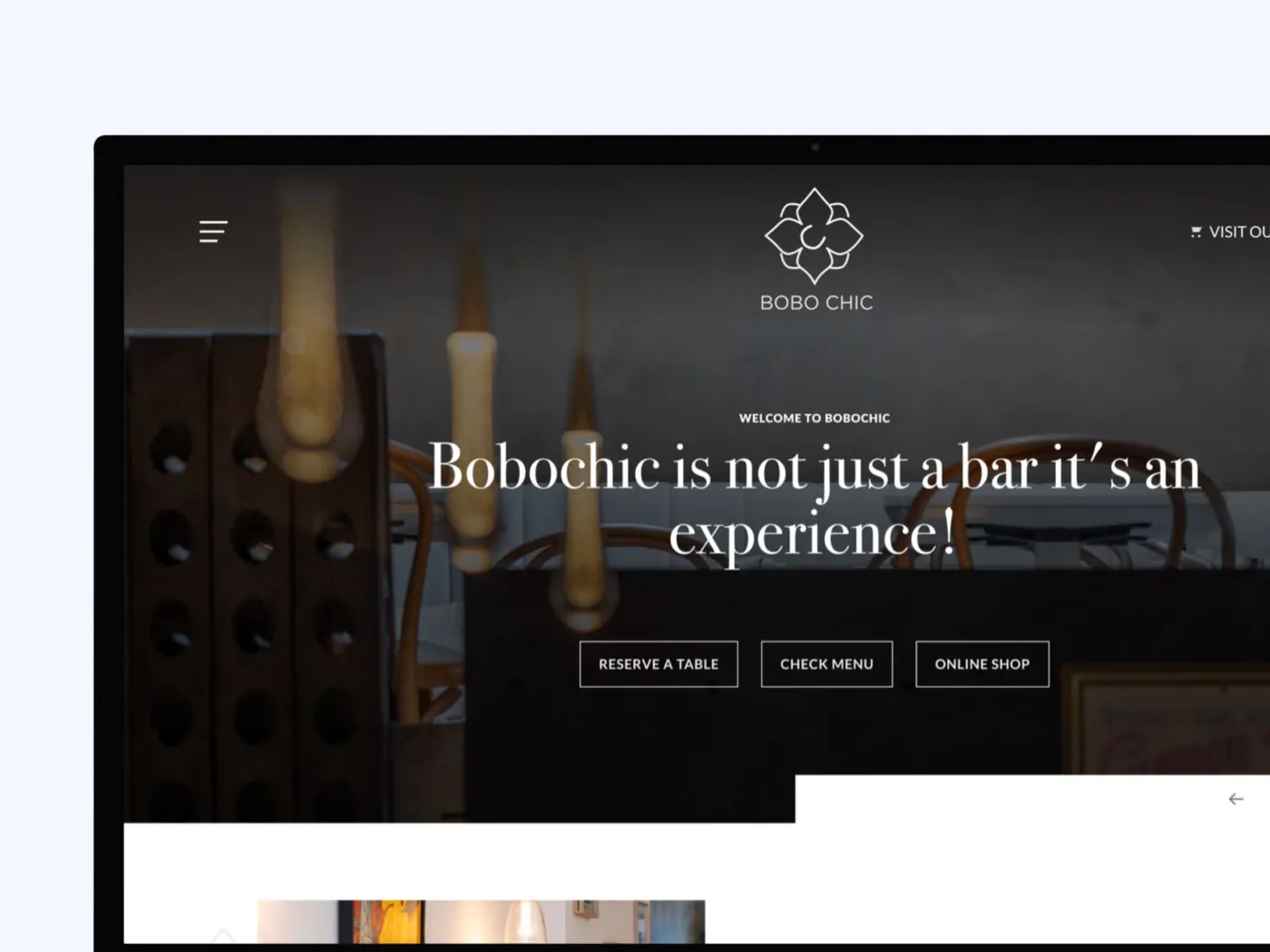 Bobochic Website website screen 2