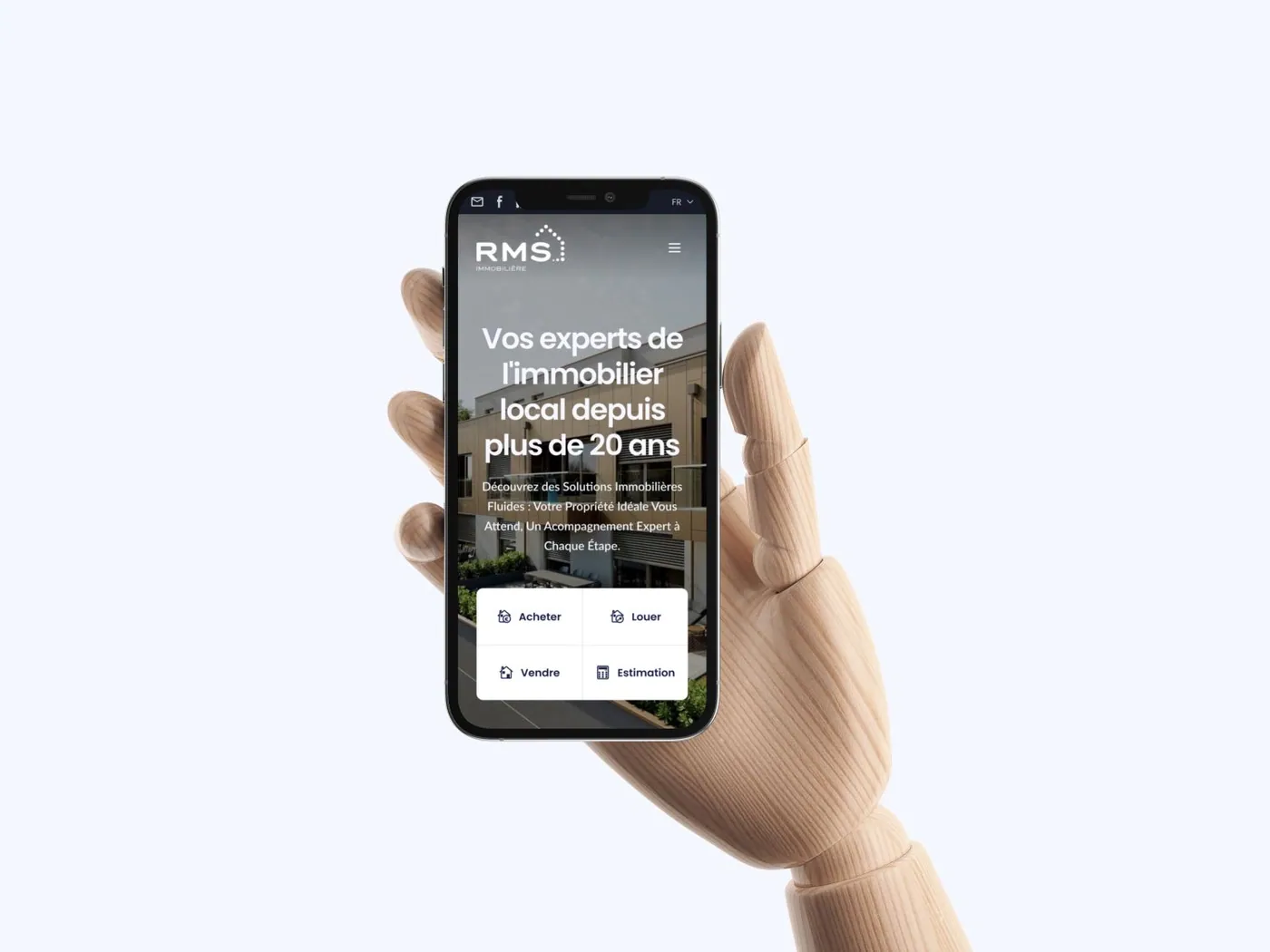 Aperçu 2 du site RMS immo