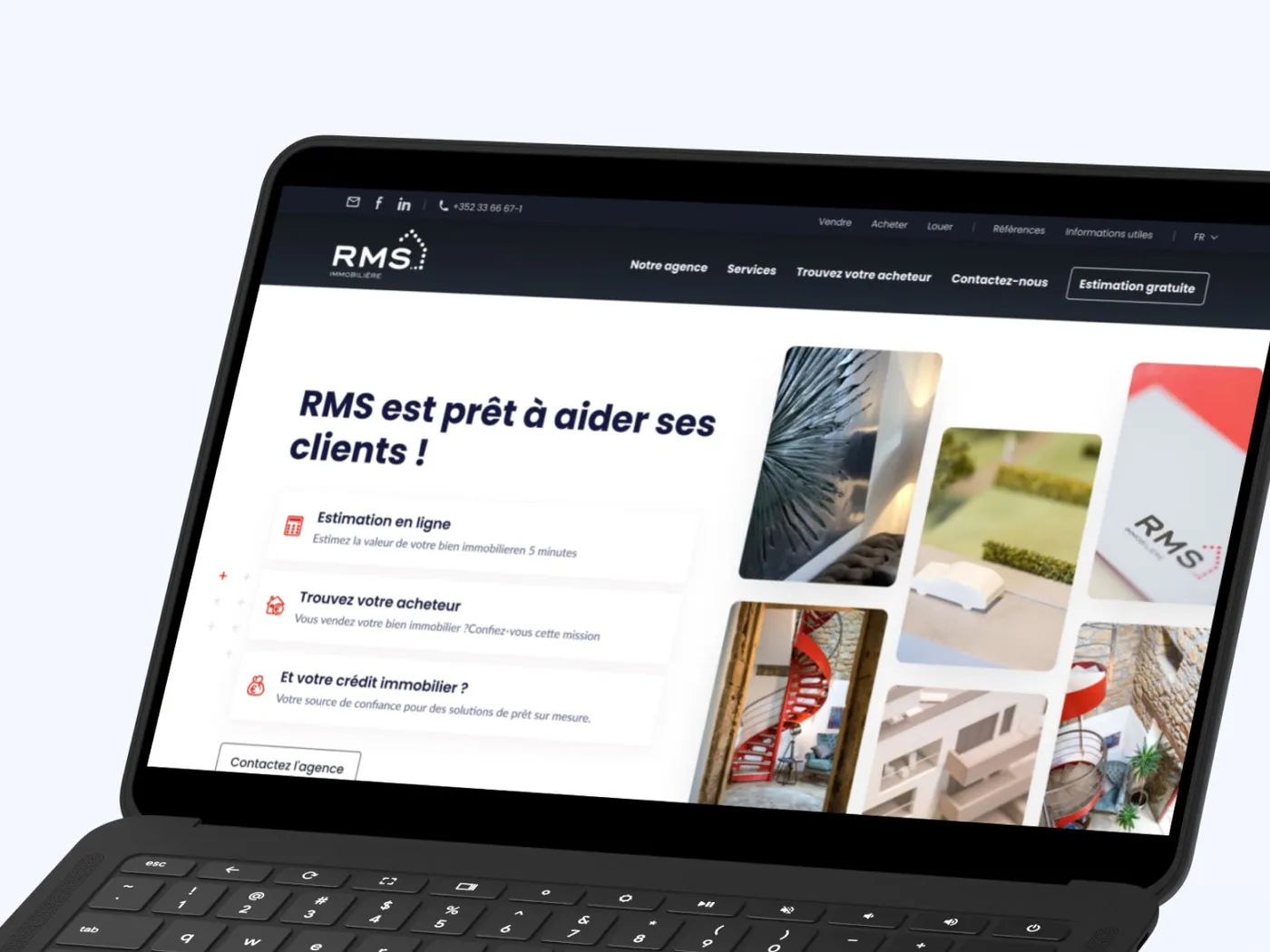 Aperçu 4 du site RMS immo