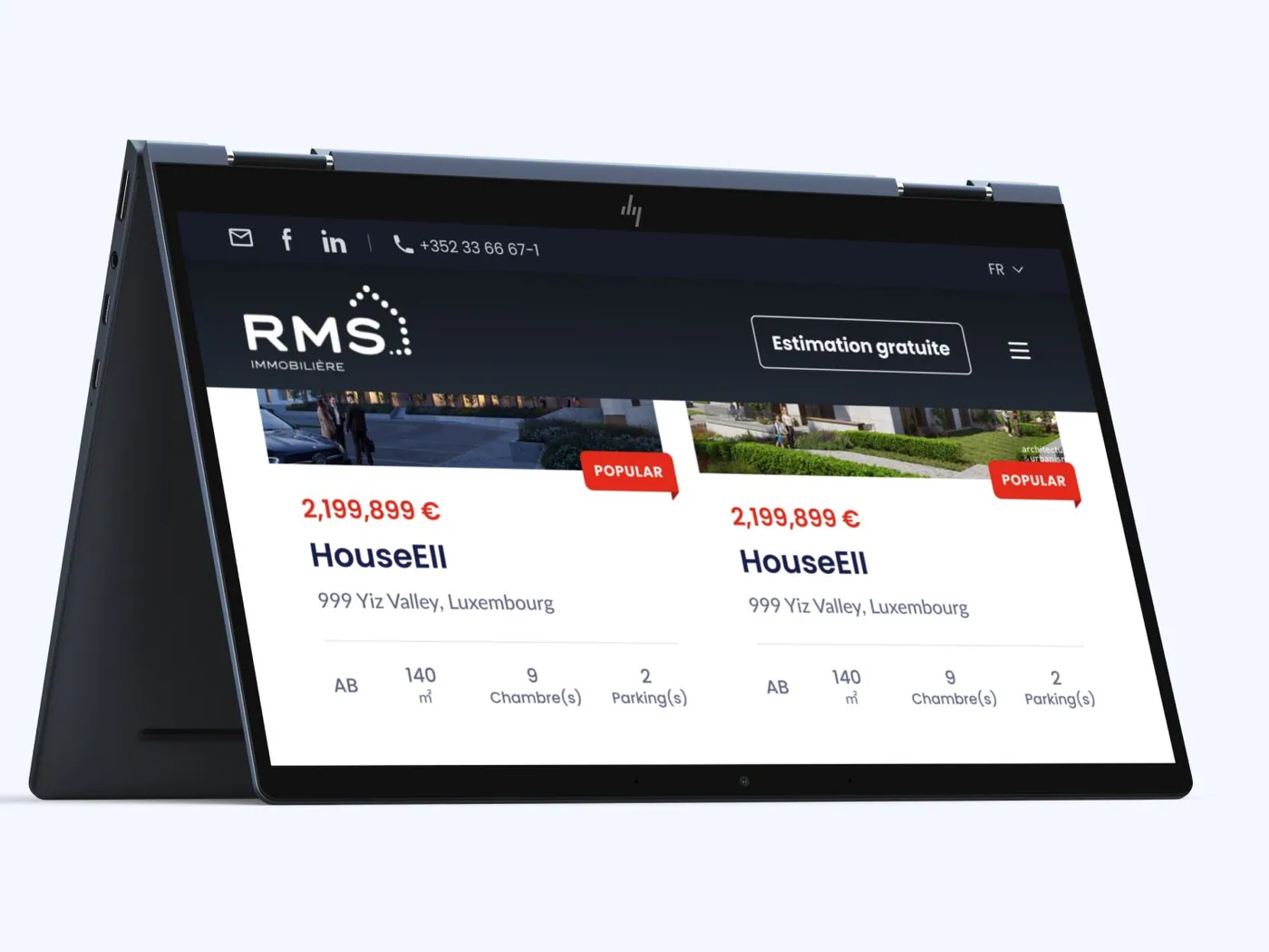 Aperçu 5 du site RMS immo