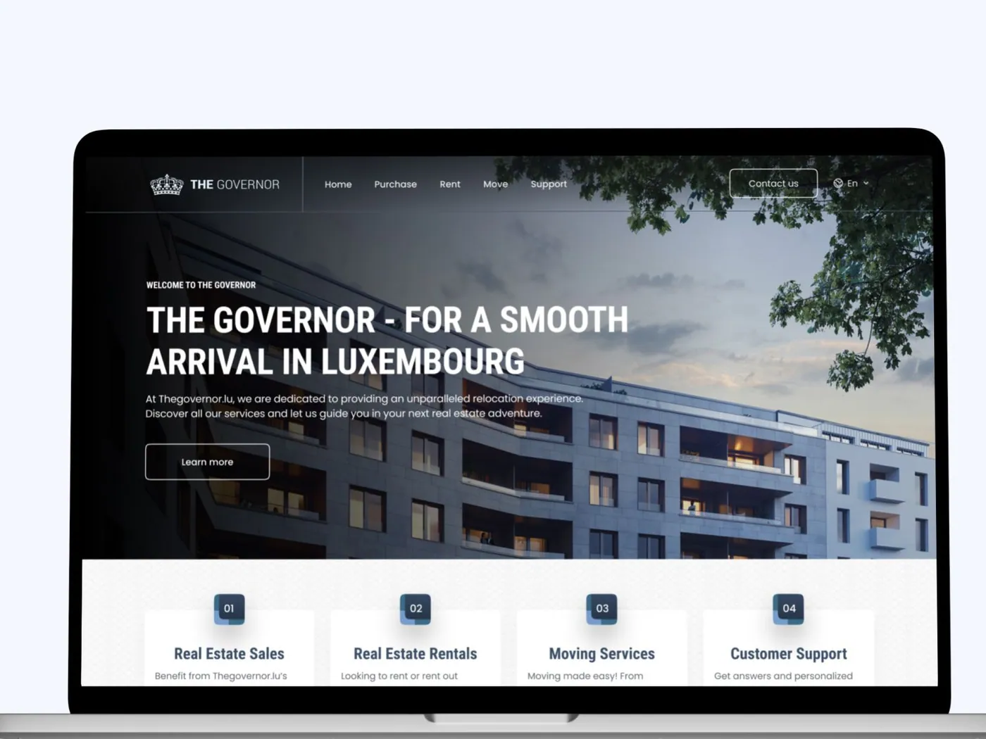 Aperçu 5 du site Site web Thegovernor