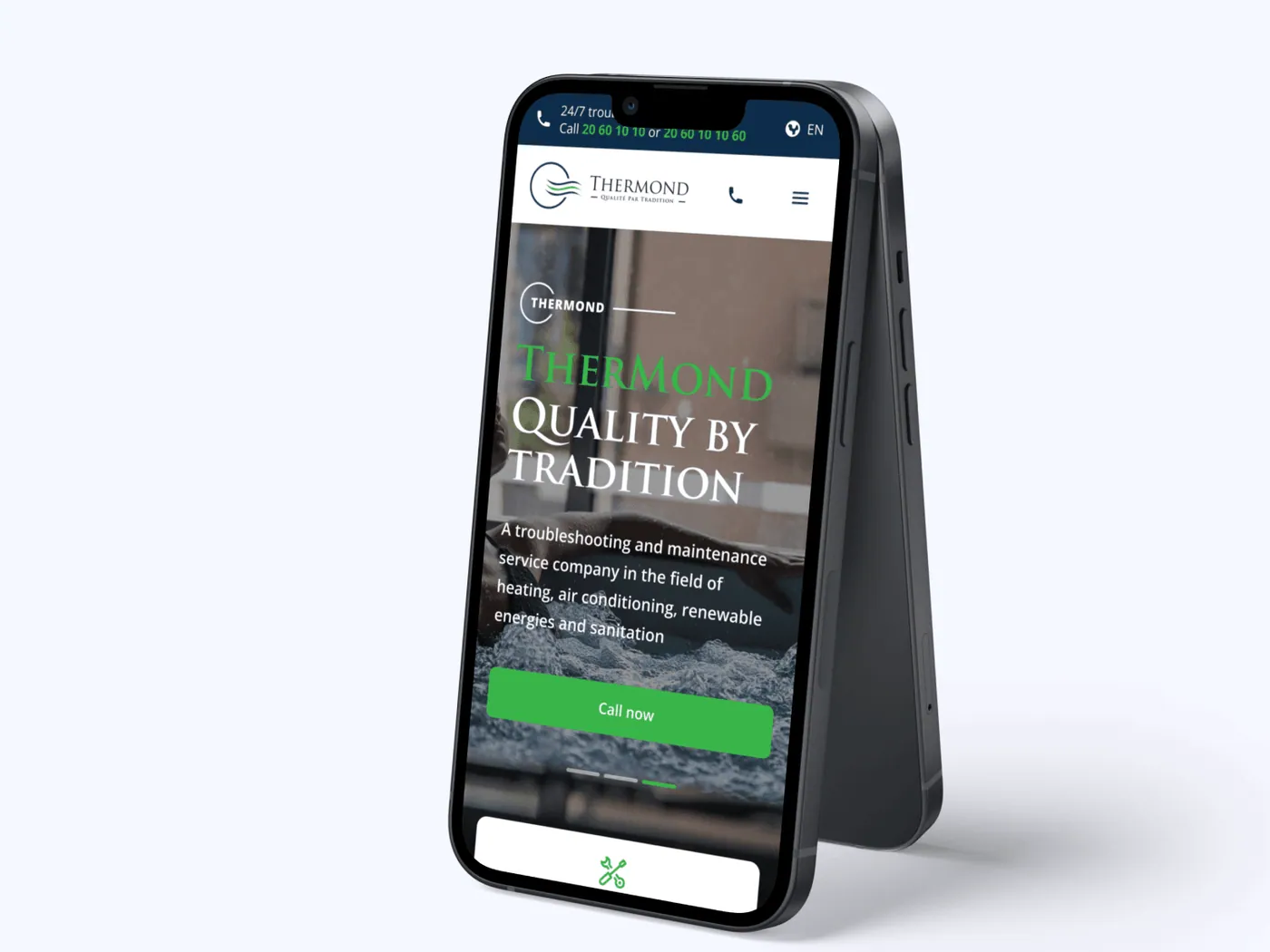 TherMond website screen 4